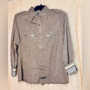 🤍 Rare vintage English Laundry button-up, Made in the USA